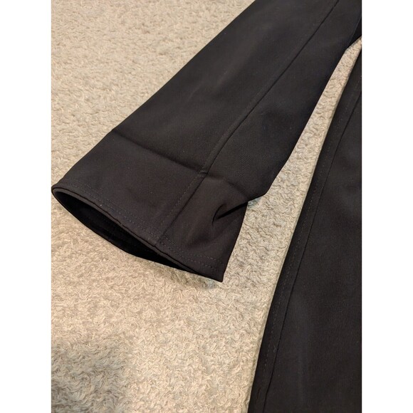 Michael Kors Rain Trench Coat Chrome Latch Closure Detachable Hood Size Medium - Picture 5 of 11